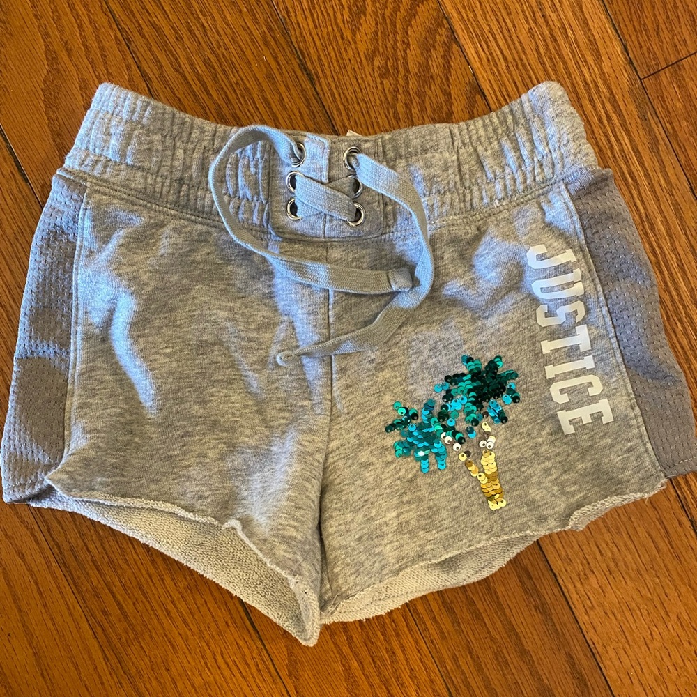 Justice ActiveWear Girls Shorts 6/7